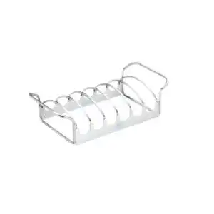 Spareribs-Halter RÖSLE Braten- und Rippchenhalter Klein, Aufsatz