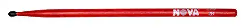 Drumsticks Vic Firth vf-n2bnr Nova 2B Nylon Tip Drum Sticks – Rot