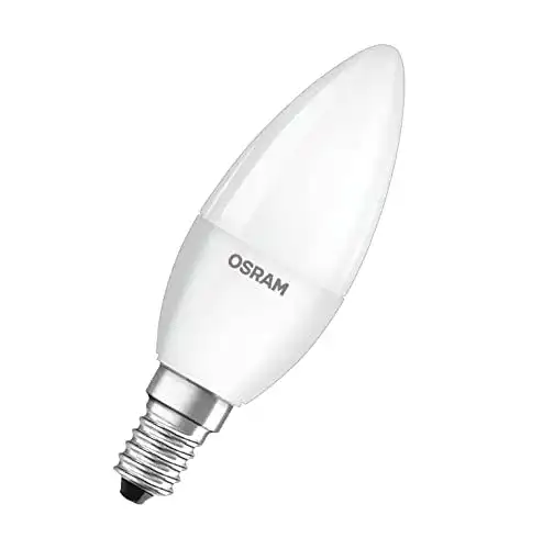 LED-E14-Kaltweiß Osram LED Base Classic B Lampe, in Kerzenform