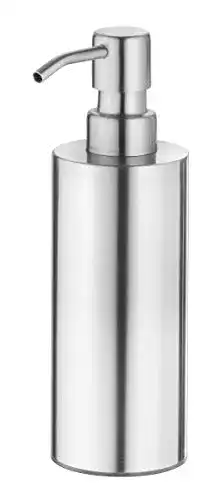Die beste Seifenspender Edelstahl AMARE Seifenspender, Silber, Zylinder 2026 Test Bestseller Seifenspender Edelstahl AMARE Seifenspender, Silber, Zylinder