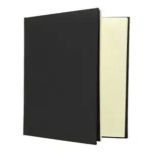 Kondolenzbuch vonTransehe Design mit schwarzem Stoffeinband