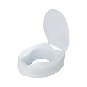Toilettensitzerhöhung 1PLUS flexilife mit Deckel (10 cm)
