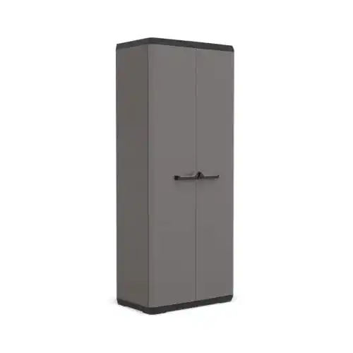 Kunststoffschrank Keter Piu , Grau, 68x39x166 cm