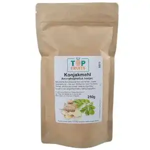 Appetitzügler TOP Fruits TOPFRUITS Konjakmehl 250g Glucomannan