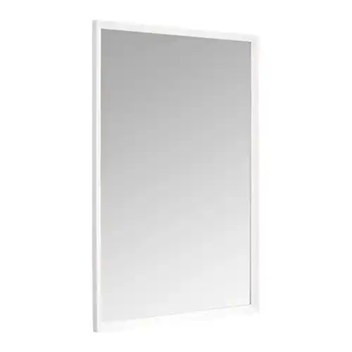 Die beste Wandspiegel Amazon Basics Rechteckig, 60,9 x 91,4 cm, Weiß 2026 Test Bestseller Wandspiegel Amazon Basics Rechteckig, 60,9 x 91,4 cm, Weiß