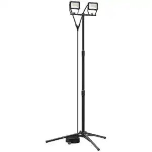 Baustrahler mit Stativ Northpoint LED Blackline, 156cm Stativ