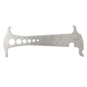 Kettenverschleißlehre LIOOBO 3-in-1-Kettenprüfer für Fahrräder