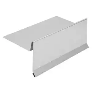 Ortgangblech INEFA Ortblech ohne Wasserfalz aus Aluminium