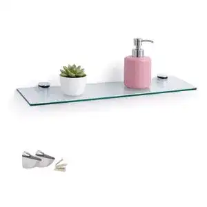 Glasregal Euro Tische Glas Wandregal Klarglas, Glasregal