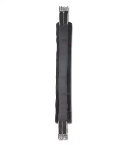 Sattelgurt Waldhausen Teddyfell, schwarz, 145cm, schwarz, 145 cm