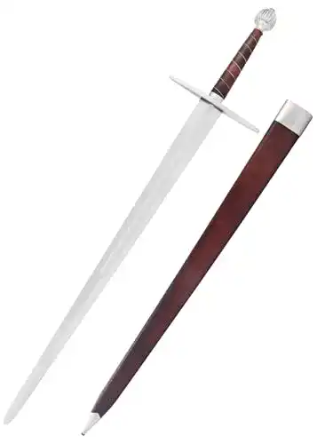 Schaukampfschwert Battle-Merchant Langes Schwert mit Scheide