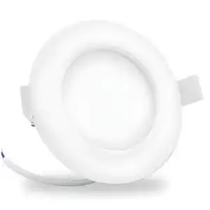 LED-Einbaustrahler Lumare LED, 6W 230V IP44 Ultra flach 9er Set