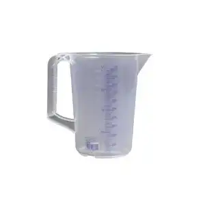 Messbecher hünersdorff 936000 bruchsicher, 1L ,farbige Skala