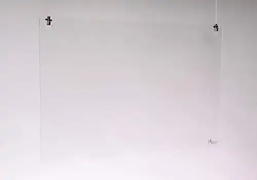 Spuckschutz hängend 60 cm breit Queence, Acrylglas