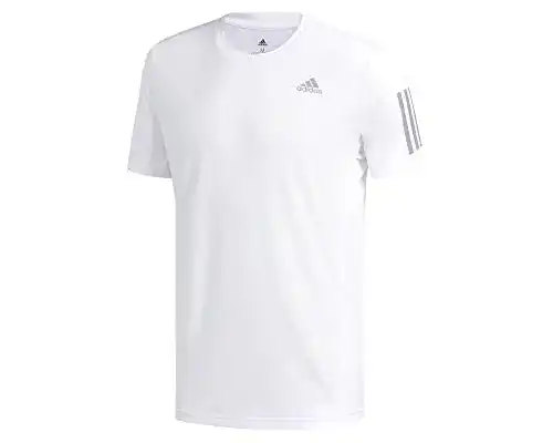Laufshirt adidas Herren OWN The Run Tee T-Shirt, White/Reflective