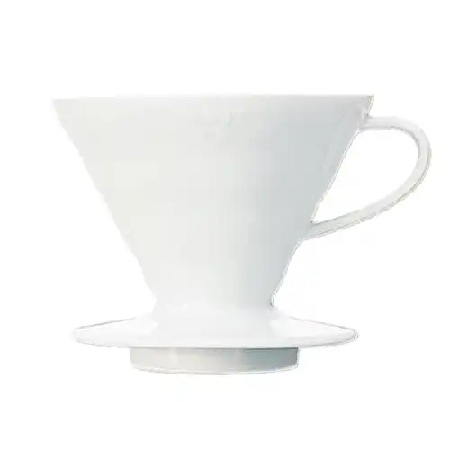 Porzellan-Kaffeefilter Hario VDC-02W V60 Kaffeefilterhalter Größe 2