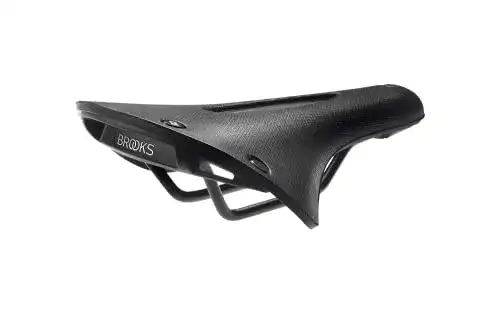 Brooks-Sattel Brooks Cambium C-19 Allwetter-Carved, Schwarz