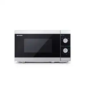 Sharp-Mikrowelle SHARP YC-MS01E-S Mikrowelle 800 W, 20 L