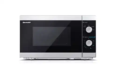 Sharp-Mikrowelle SHARP YC-MS01E-S Mikrowelle 800 W, 20 L