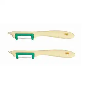 Spargelschäler NEUSTANLO ® Pendelschäler, 2 Stück Sparschäler