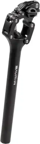 Sattelstütze M-Wave FOURSPRING VARIO , schwarz