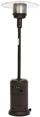 Heizpilz Amazon Basics Heizstrahler für Terrasse, , Zobel Braun