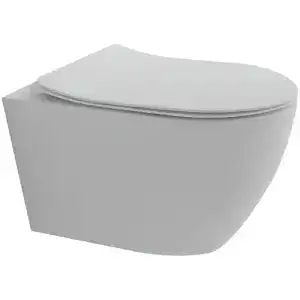 Wand-WC spülrandlos bad1a Alpenberger Spülrandlos Tiefspül-WC