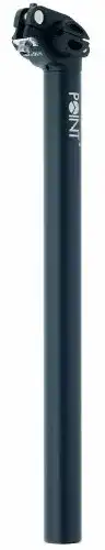 Sattelstütze Point Deluxe – Aluminium, schwarz, 350 mm ∅ 27,2 mm