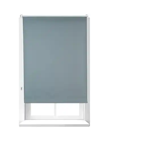 Thermo-Rollo Relaxdays, grau Verdunkelungsrollo, 80×165