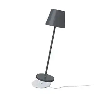 LED-Tischleuchte Weilburg LED Akku Tischleuchte Anthrazit IP54