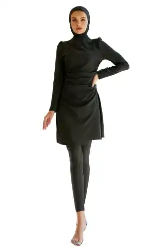 Burkini Greatfool Damen Muslim Badeanzug Damen 3-teilig