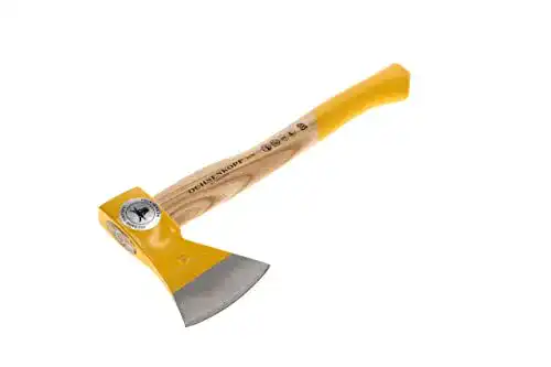 Handbeil Ochsenkopf Forstbeil, Polierte Schneide, Robust 38 cm