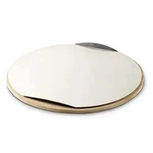 Pizzastein (rund) Weber ® Pizzastein rund Ø36cm, mit Alublech