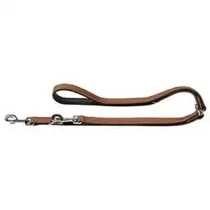 Hundeleine Hunter CANADIAN verstellbar, Leder, 1,5 x 200 cm
