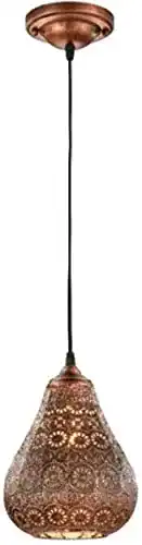 Antik-Lampe Trio Leuchten LED Pendelleuchte Jasmin 303700162