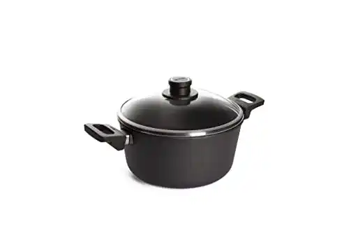 Woll-Töpfe Woll Titanium Nowo Gusstopf mit Glasdeckel Ø 24 cm
