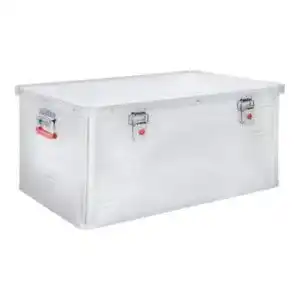 Deichselbox STIER Alubox, Aluminiumbox 135L 2 Klapphandgriffen