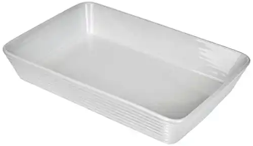 Auflaufform Küchenprofi Burgund Ofenformen, Porzellan, Weiß