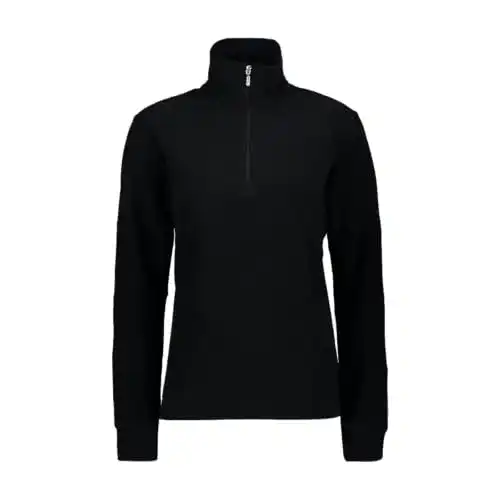 Fleecepullover Damen CMP – Fleecepullover für Damen, Schwarz
