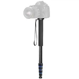 Einbeinstativ Neewer Kohlefaser, 5 Abschnitten 48-163 cm