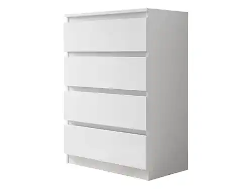 IKEA-Kommode Mirjan24, mit 4 Schubladen Malwa M4, Weiß