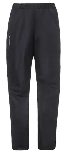 Regenhose VAUDE Damen Hose Fluid Full-Zip Pants, black, 38