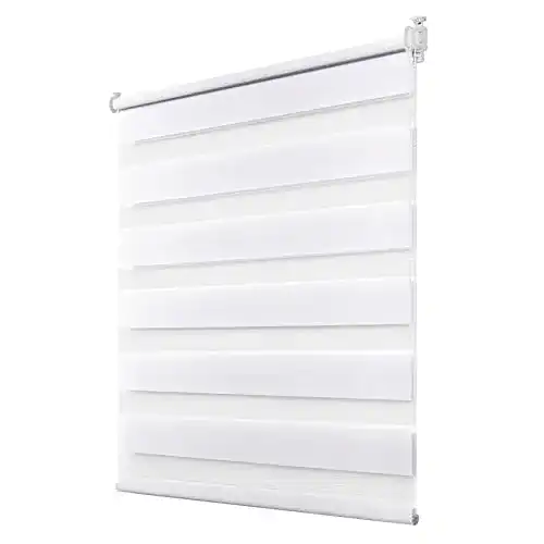Doppelrollo Deswell Klemmfix ohne Bohren Duo Rollo, 70 x 120