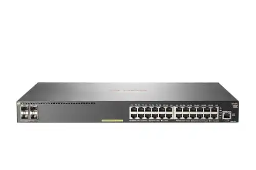 HP-Switch HP Hewlett Packard Enterprise Aruba 2930 F 24 G PoE +