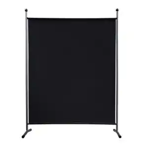 Stellwand QUICK STAR Paravent 150 x 190 cm Stoff Raumteiler