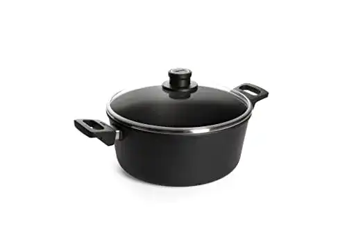 Woll-Töpfe Woll Titanium Nowo Gusstopf mit Glasdeckel Ø 28 cm