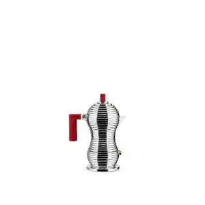 Alessi-Espressokocher Alessi MDL02/1 R Kaffeekanne, Aluminium