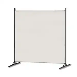 Stellwand Froadp Paravent Raumteiler Outdoor 180x180cm, Beige