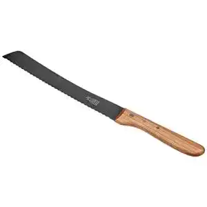 Brotmesser Unbekannt Herder 22,5cm Wellenschliff, Kirsche, Stahl