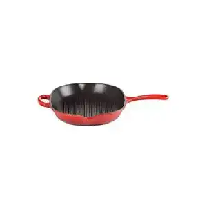 Le-Creuset-Grillpfanne LE CREUSET Signature oval mit Hilfsgriff